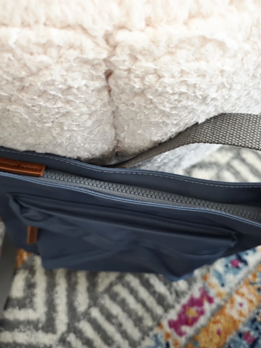 ORI London Kennington Crossbody Bag (Color: Airforce)